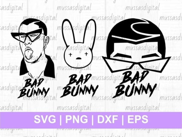 Bad Bunny Svg Vectorency