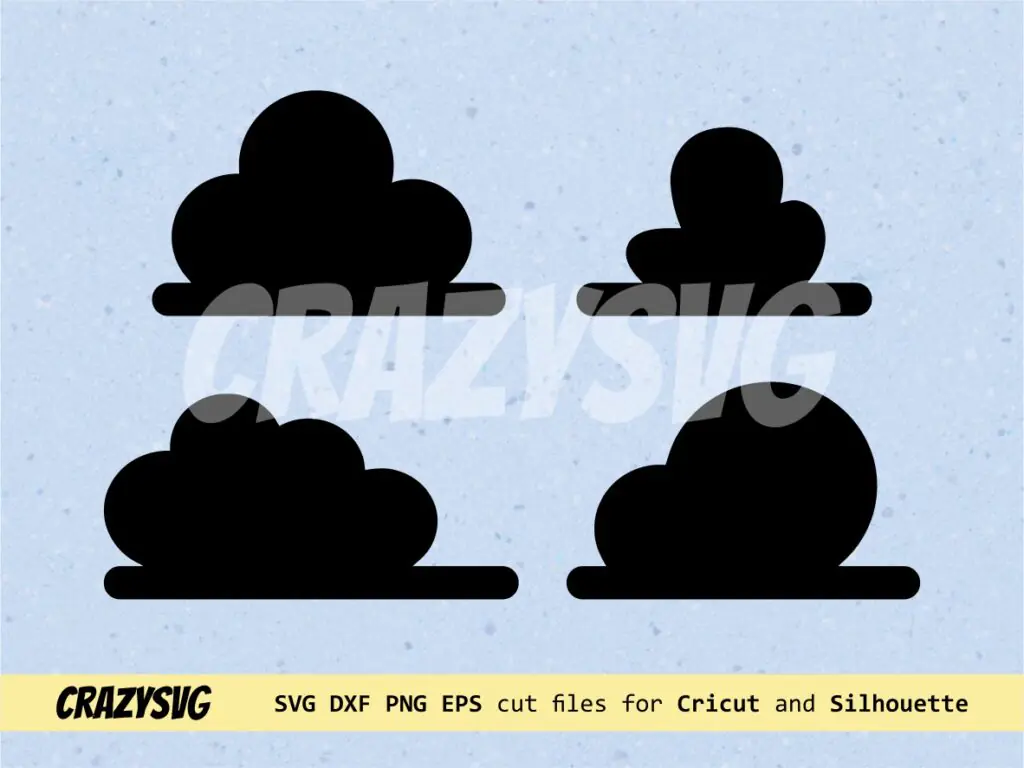 Toy Story Clouds SVG