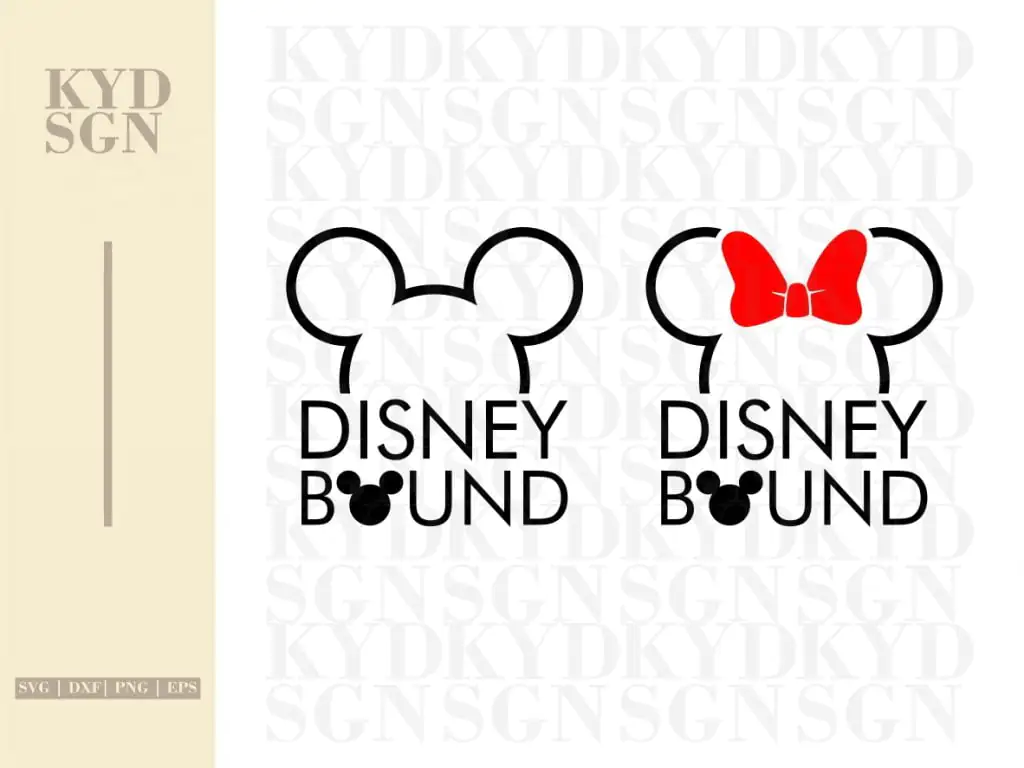 Disney Bound SVG