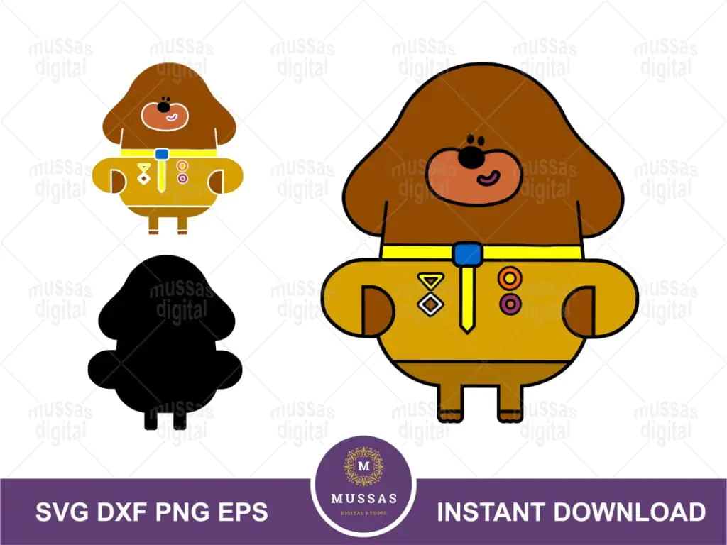 Hey Duggee Layered SVG Cricut