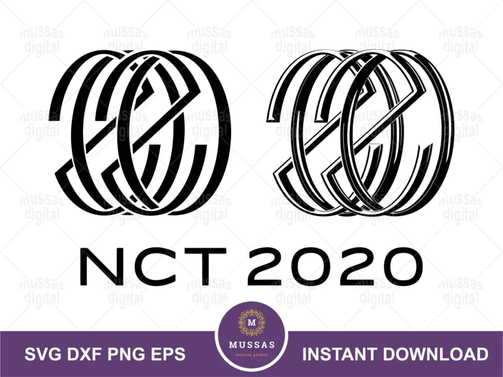 NCT 2020 Logo SVG PNG EPS Kpop NCT Vector