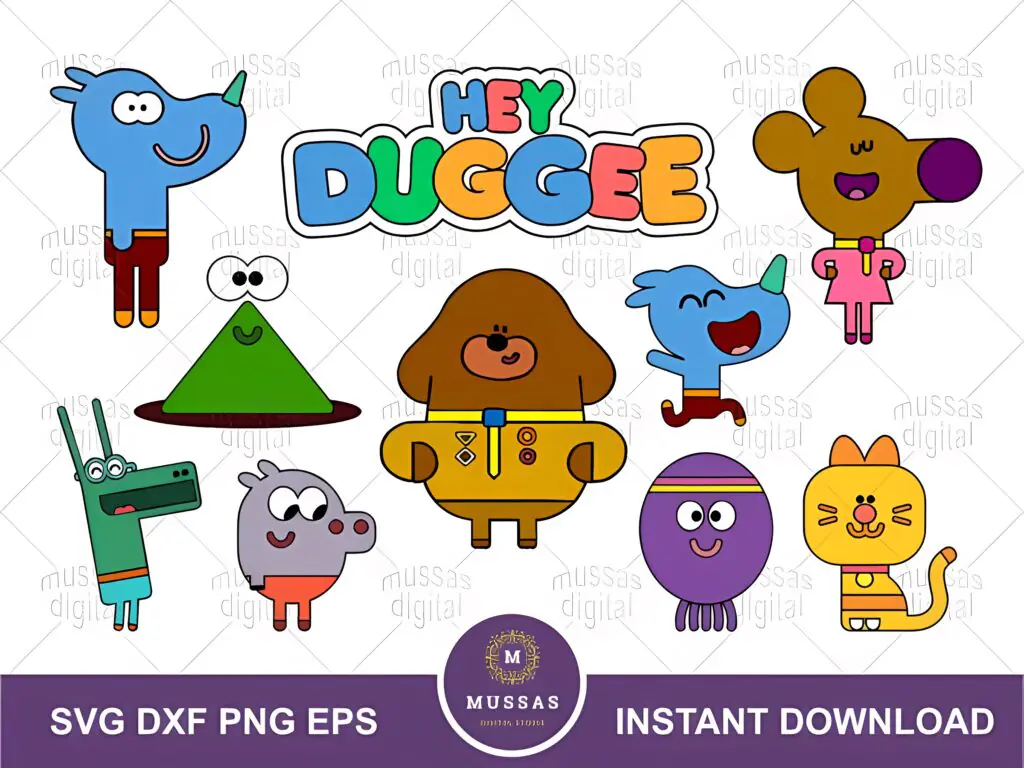 Hey Duggee SVG