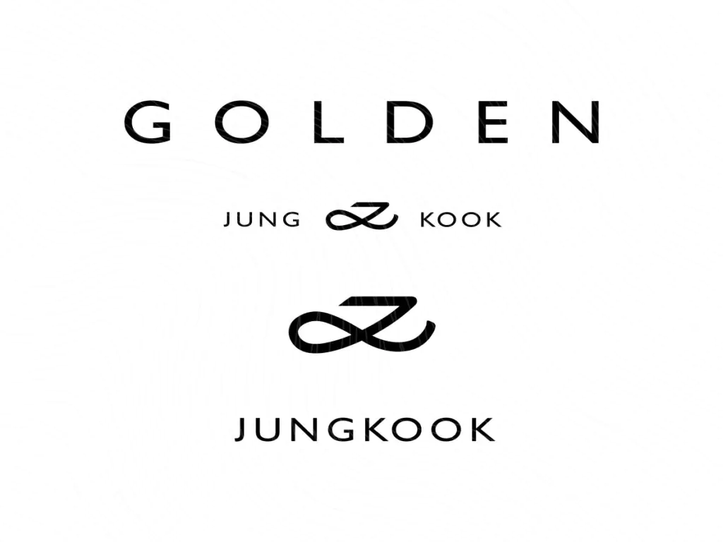 Jungkook GOLDEN SVG BTS Vector PNG