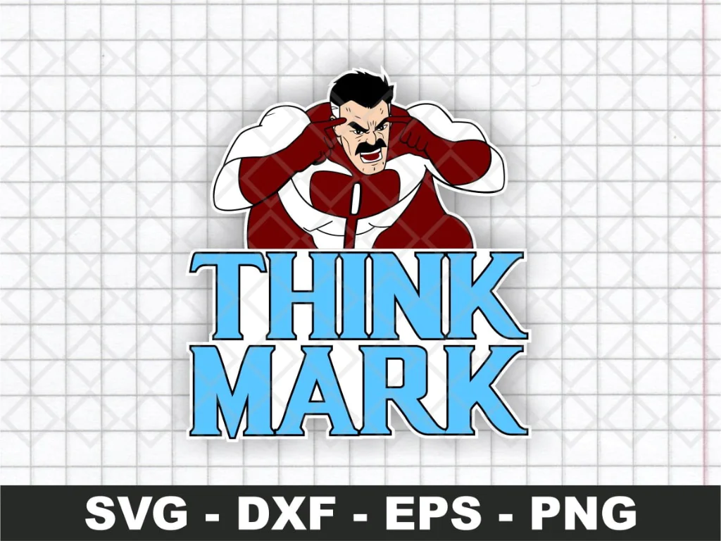 Omni-Man Think Mark SVG