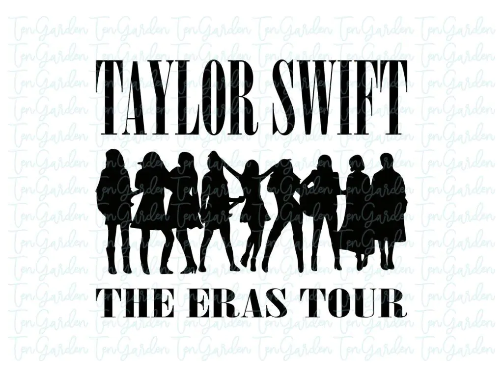 Taylor Swift SVG, The Eras Tour PNG Vector