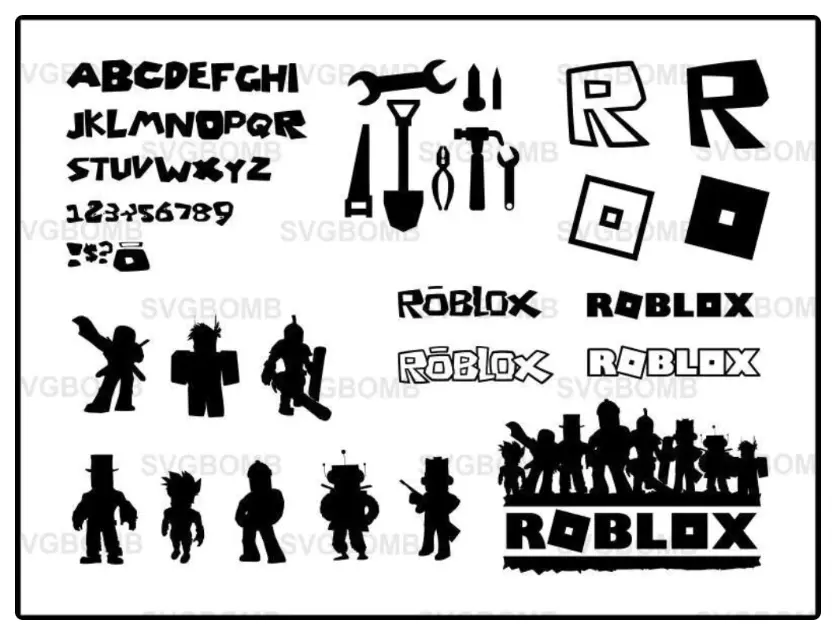 Top 10 Must-Have Roblox SVG Designs for Crafters