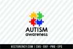 Autism Awareness SVG Cut File 1