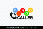 Bingo Caller SVG File 1