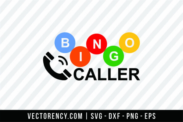 Bingo Caller SVG File