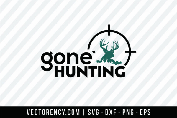 Gone Hunting SVG File