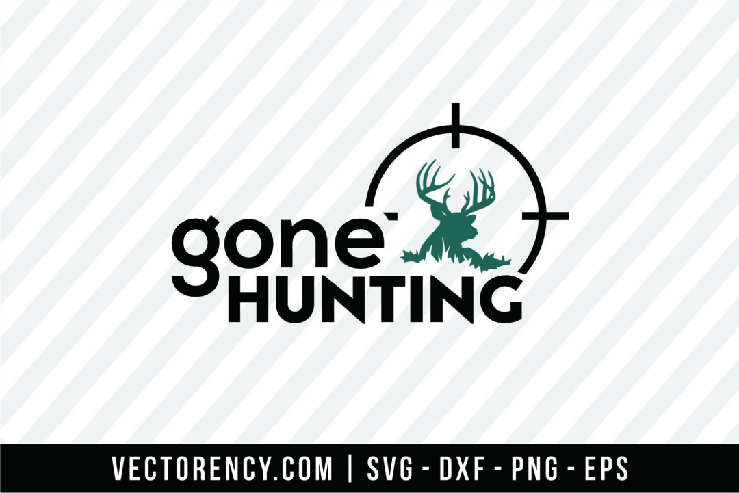 Download Gone Hunting SVG File | Vectorency