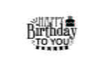 Happy Birthday To You SVG 1