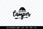 Happy Camper SVG File 1