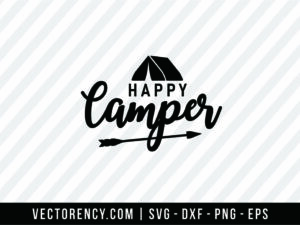 Happy Camper SVG File