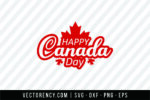 Happy Canada Day SVG Format 1