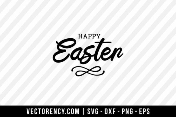 Happy Easter SVG File