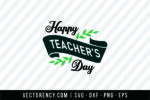 Happy Teacher Day SVG Format Image 1