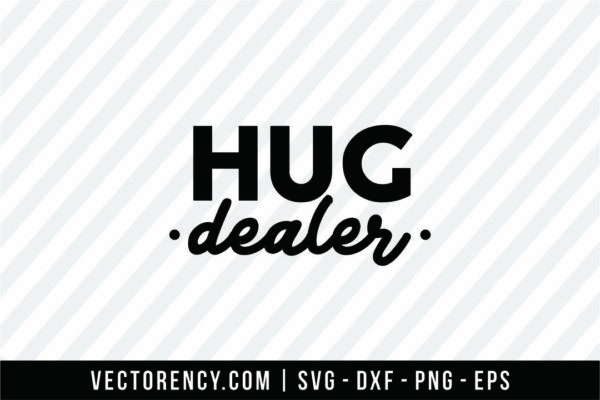 Hug Dealer SVG File Format