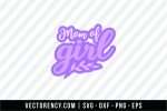 Mom Of Girl SVG Format 1