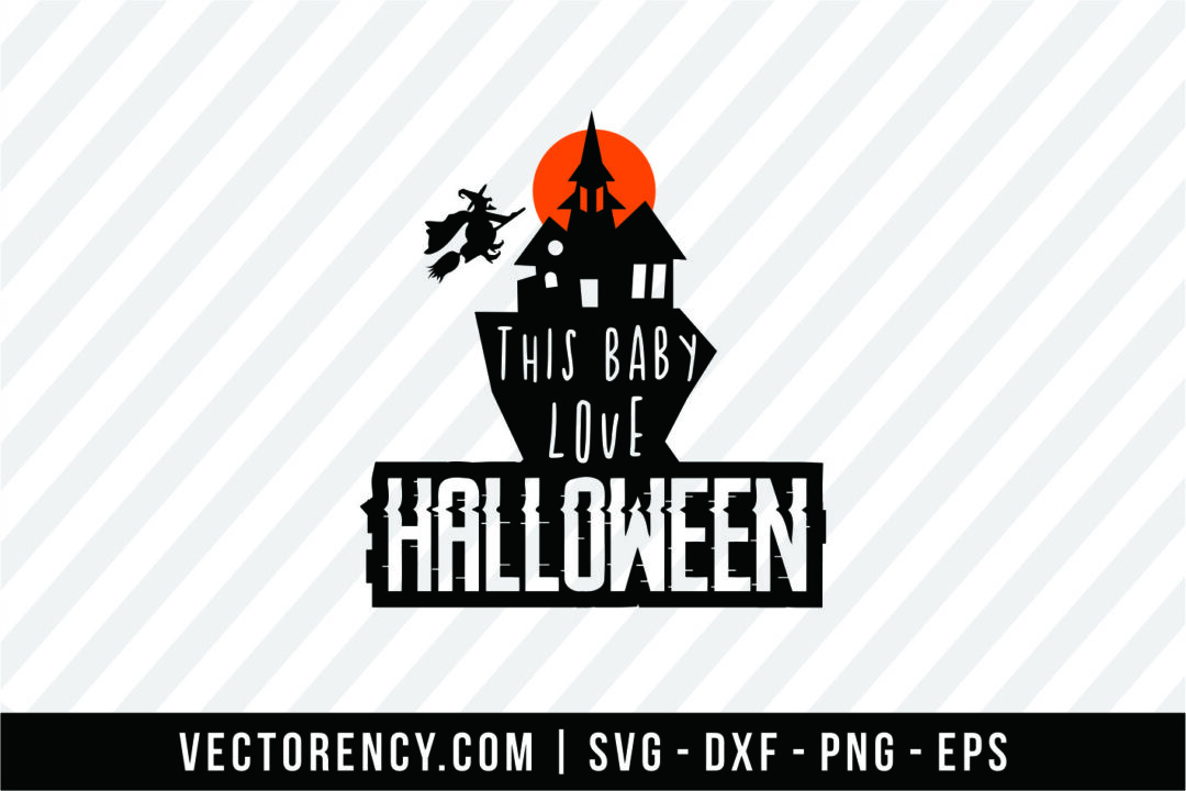 Download This Baby Love Halloween Vectorency