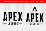 Apex Legends Logo Apex SVG Cut File Monogram Font 1