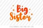 Big Sister SVG PNG Printable Vector EPS 1