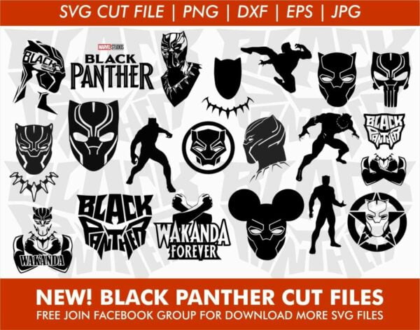 Black Panther SVG Bundles