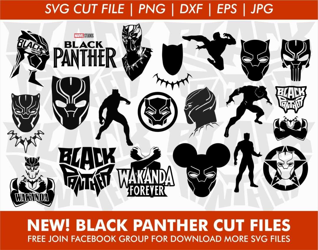 Download Black Panther Svg Bundles Vectorency