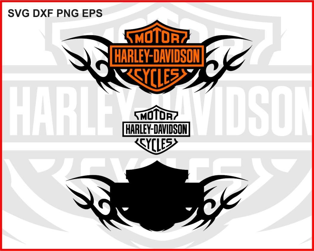 Download Harley Davidson Tribal Logo Svg Dxf Png Eps Vectorency
