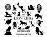 Lion King SVG Bundle Hakuna Matata 1