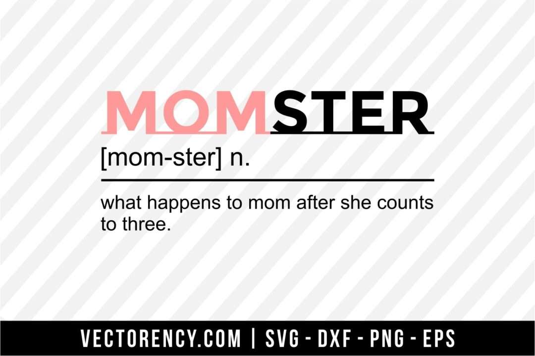 Download Momster Cut Files | Vectorency