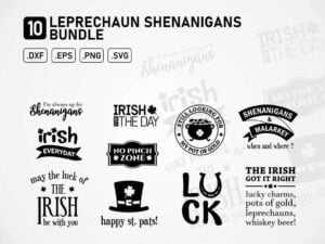 Leprechaun Shenanigans - St Patricks Day SVG