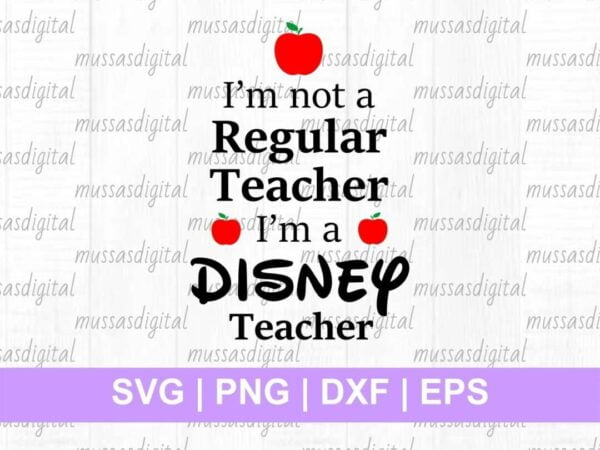 Free 332 Disney Teacher Svg SVG PNG EPS DXF File