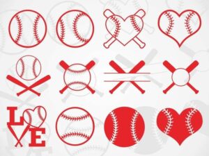 Baseball SVG Bundle Vectorency Monogram