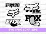 Fox Racing SVG Logo Designs