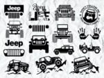 Jeep SVG PNG DXF Bundle - JPG