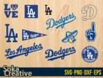 Los Angeles Dodgers SVG Mega Pack