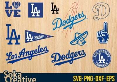 Los Angeles Dodgers SVG Mega Pack