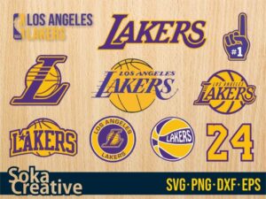 Los Angeles Lakers Logo SVG Los Angeles Lakers SVG Cut File