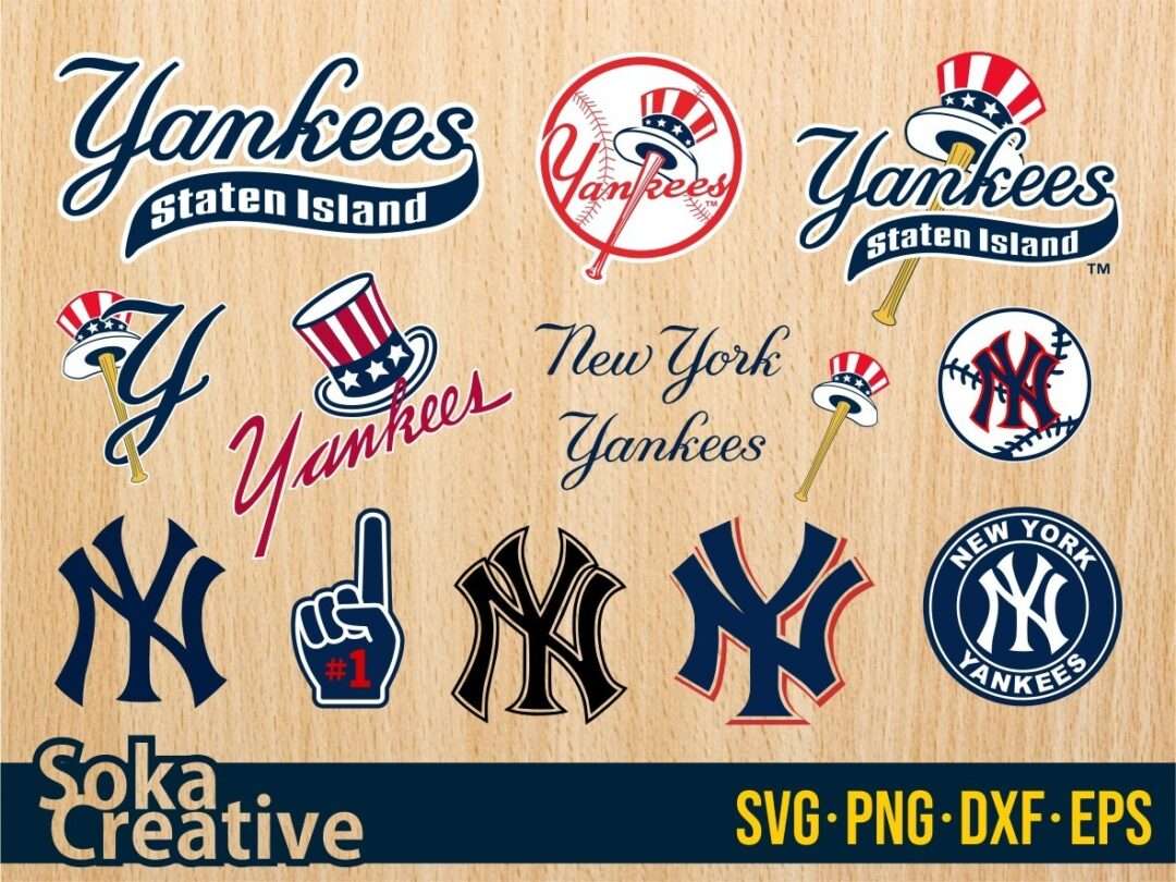 New York Yankees Svg Bundle Vectorency