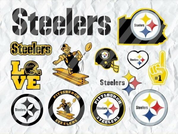 Pittsburgh Steelers SVG Cricut Bundle