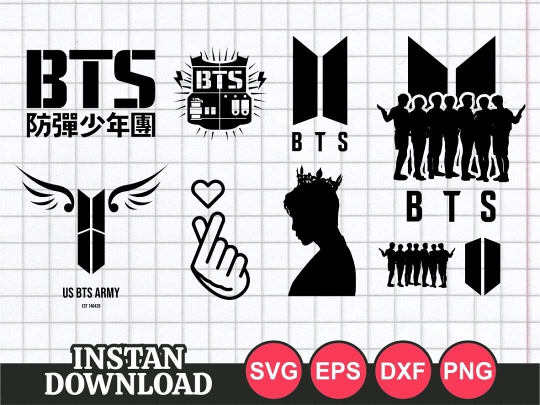 BTS Logos WIP💖 | Kpop FanArt Amino