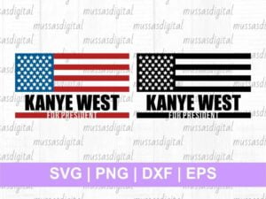 best buy sell kanye west for president svg cut files
