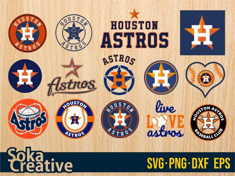 Houston Astros Svg Bundle Vectorency