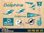 Miami Dolphins svg Bundle