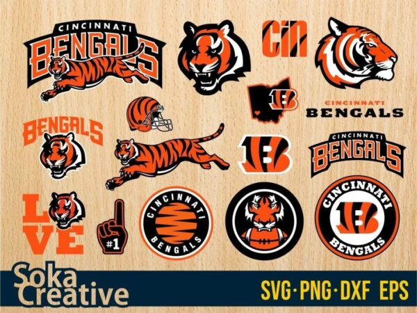 The Cincinnati Bengals SVG Cut File Cricut Bundle Vectorency The Cincinnati Bengals SVG Cut File Cricut Bundle