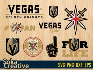 Cricut Logo Vegas Golden Knights Hockey Team SVG