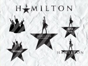 hamilton logo svg the musical