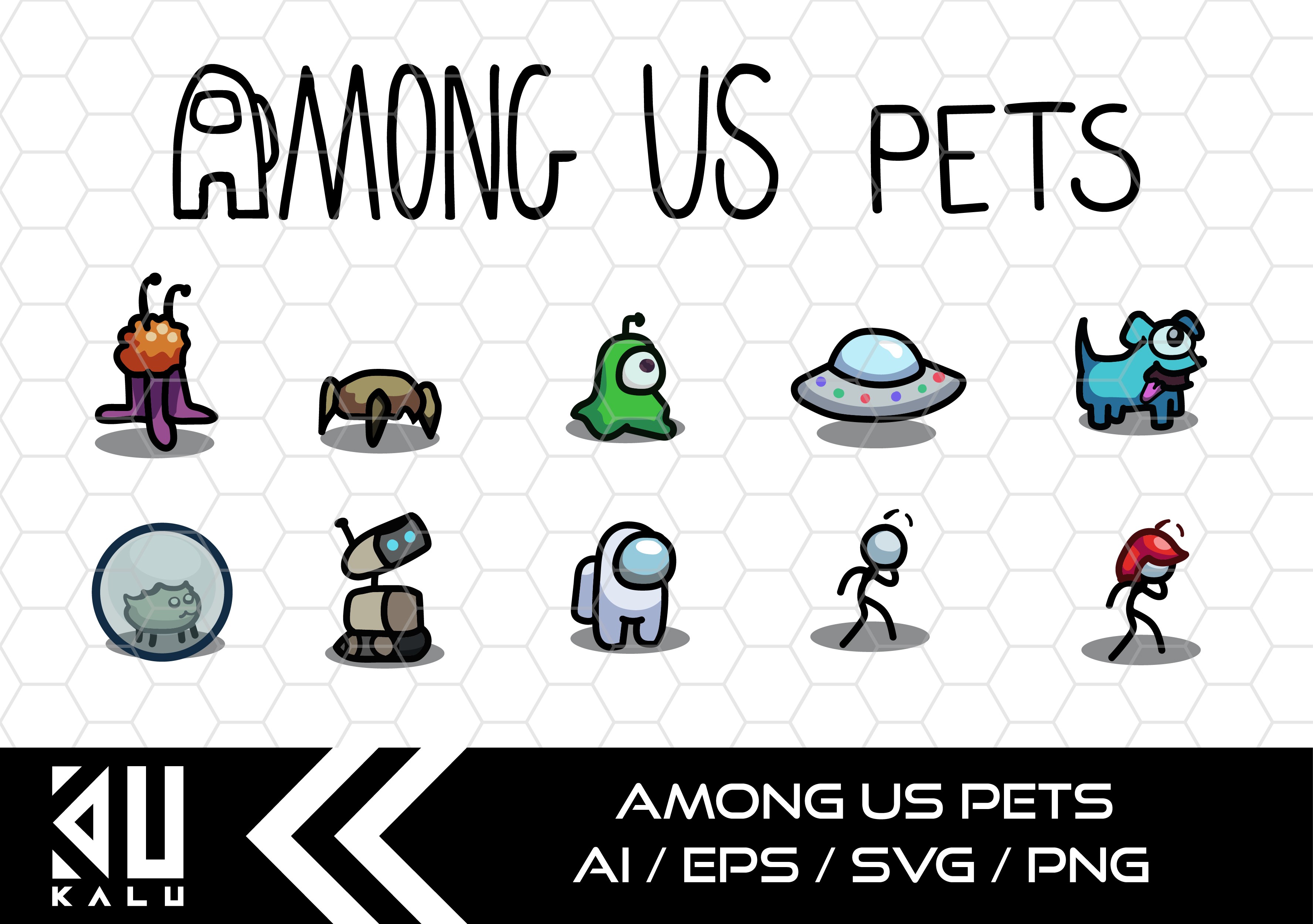 Download Among Us Vector - Pets + Logo | Vectorency
