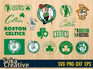 NBA Boston Celtics SVG Cricut